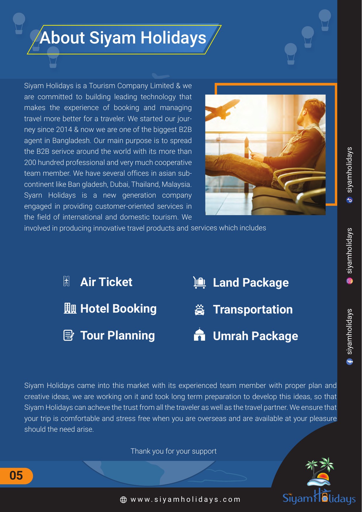 About Your Travel Company